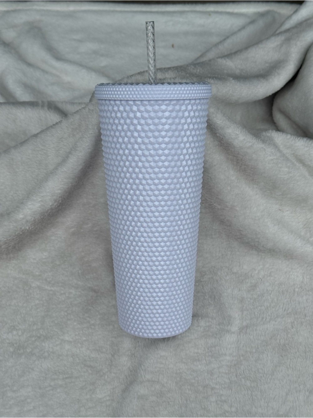 Starbucks Textured Tumbler with Straw - White NWT - Picture 2 of 4